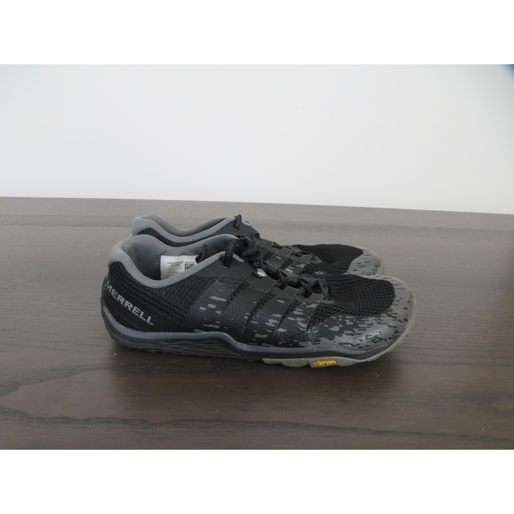 Merrell Trail Glove 5 Shoes Womens 8.5 Black Vibram Running Sneakers J52850